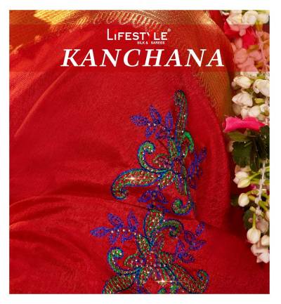 Kanchana Vol 1 By Lifestyle Traditional Ethnic Wear Saree Collection